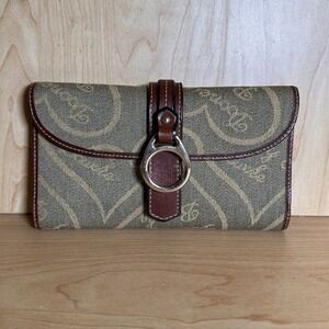 Dooney & Bourke Brown and Tan Wallet